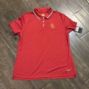 Nike University of Southern California golf polo shirt—Dri-Fit